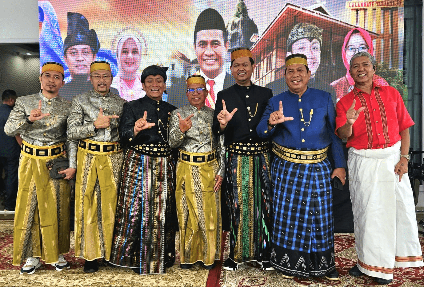 Ketua KKLR Sulsel Hasbi Syamsu Ali di Perayaan HUT Luwu Timur ke-22 di Malili, Senin (19/5/2025).