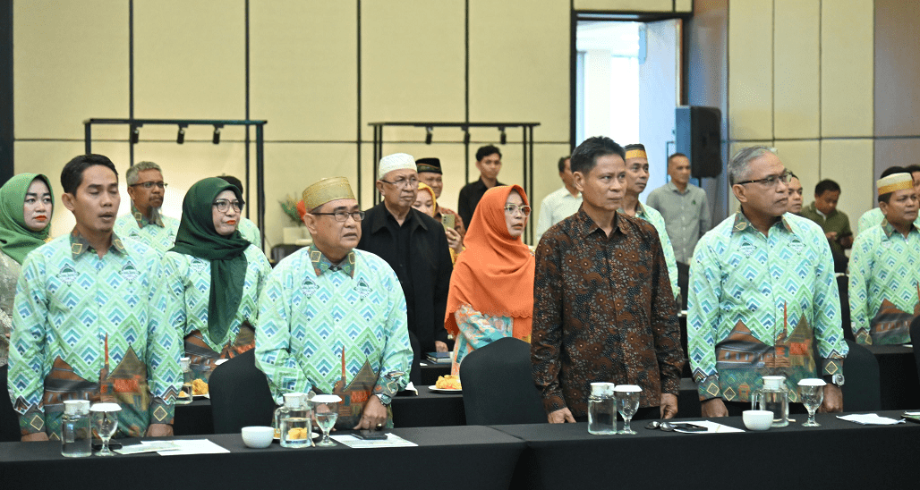 Rapat Kerja (Raker) Badan Pengurus Wilayah KKLR Sulteng periode 2025–2030 di Hotel Aston Palu, Ahad (3/8/2025).
