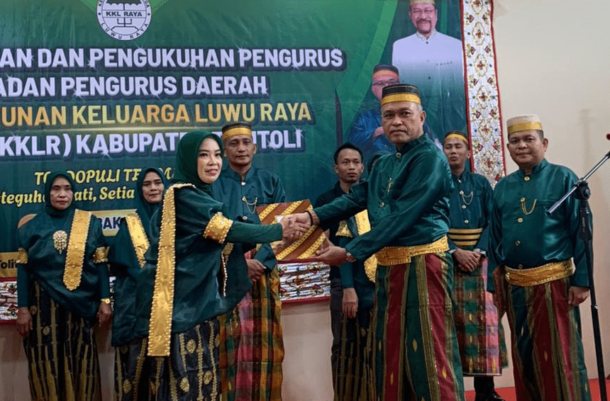 BPW KKLR Sulteng Resmi Lantik Pengurus BPD KKLR Toli-Toli, Angkat Semangat Toddopuli Temmalara