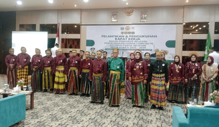 Pelantikan dan Raker KKLR Papua Selatan