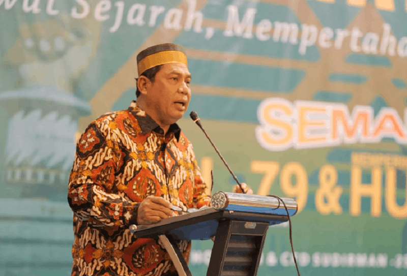 Ketua Badan Pengurus Wilayah (BPW) Kerukunan Keluarga Luwu Raya (KKLR) Sulawesi Selatan, Ir. Hasbi Syamsu Ali.