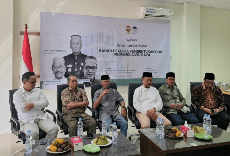 Peresmian Sekretariat BPP DOB Luwu Raya di Jakarta