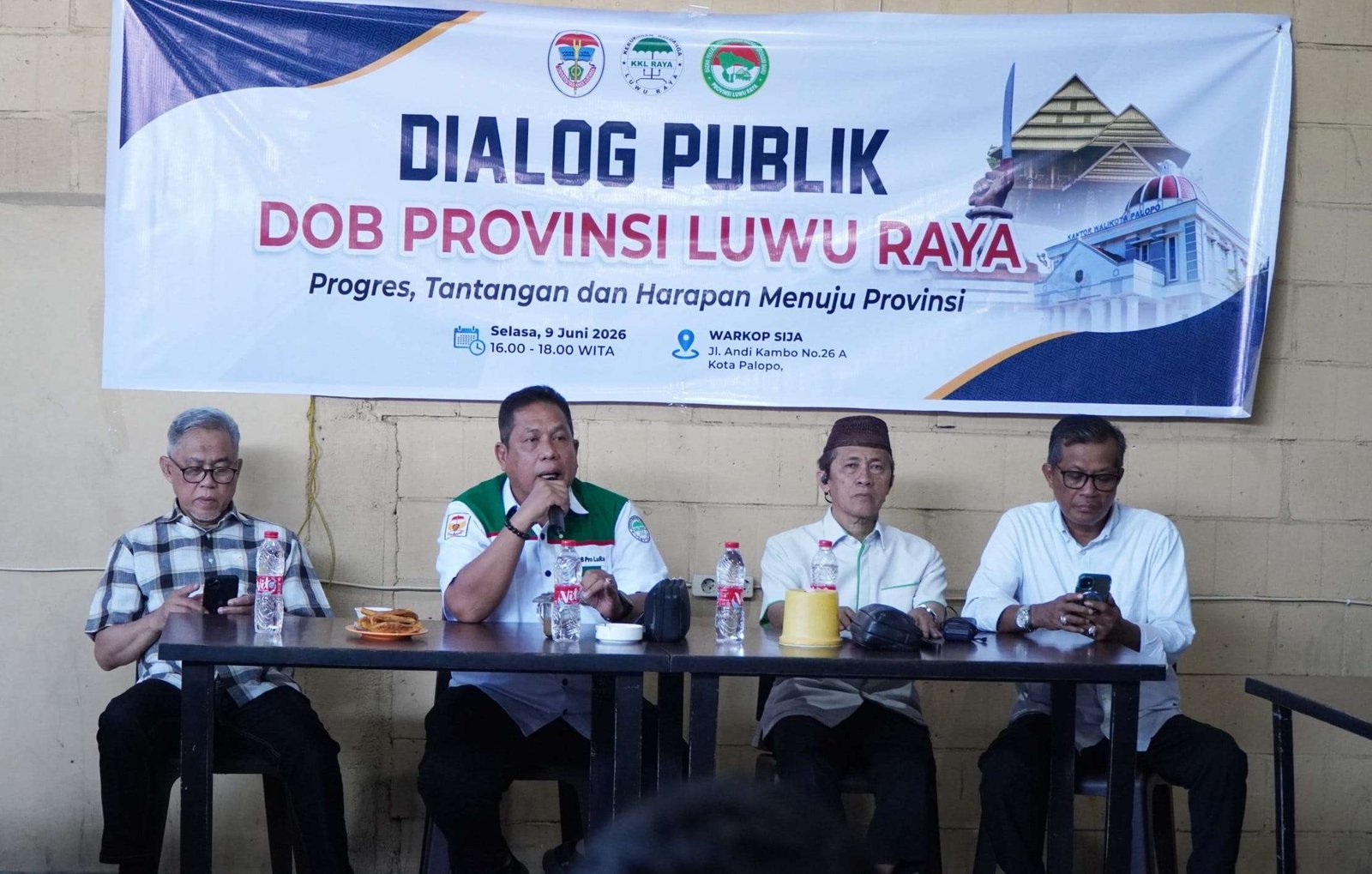 Dialog Publik Bahas Progres Pembentukan Provinsi Luwu Raya