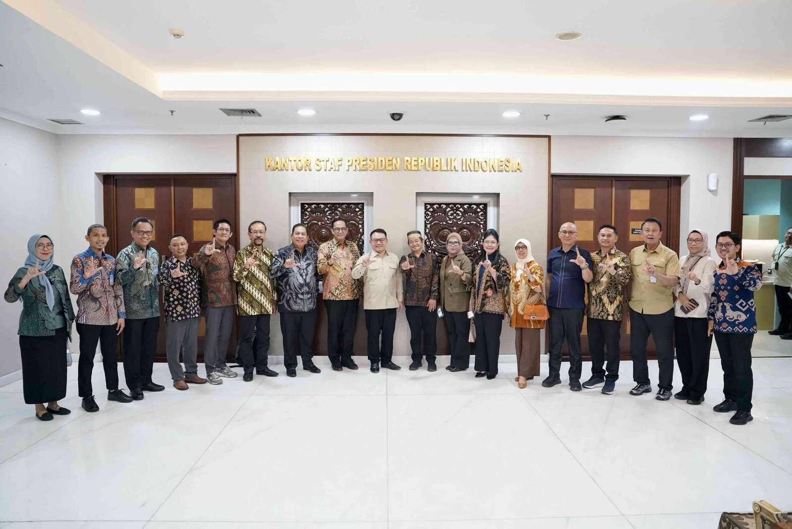 Audiensi BPP DOB Provinsi Luwu Raya dengan KSP Jenderal Purn Dudung Abdurachman (Foto: Dok Humas BPP DOB Provinsi Luwu Raya)