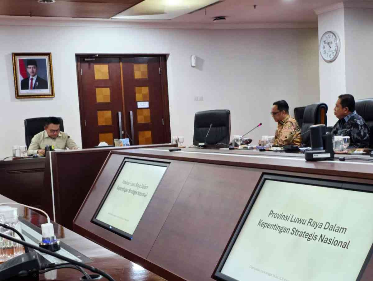 Audiensi BPP DOB Provinsi Luwu Raya dengan KSP Jenderal Purn Dudung Abdurachman (Foto: Dok Humas BPP DOB Provinsi Luwu Raya)