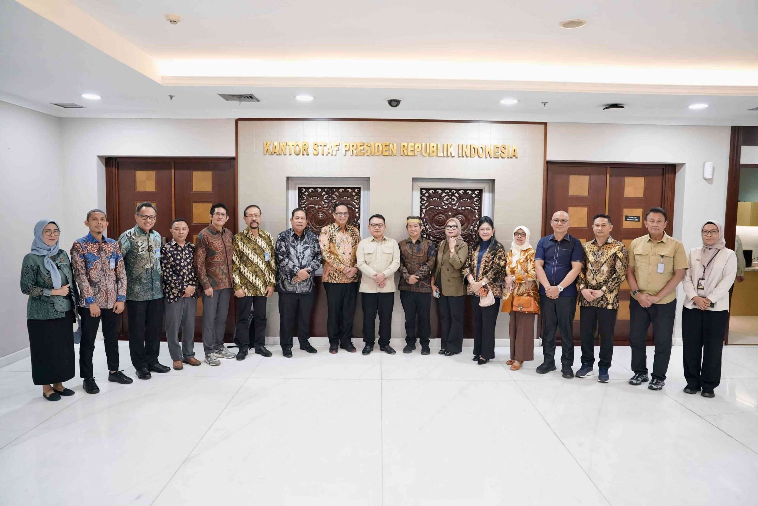 Audiensi BPP DOB Provinsi Luwu Raya dengan KSP Jenderal Purn Dudung Abdurachman