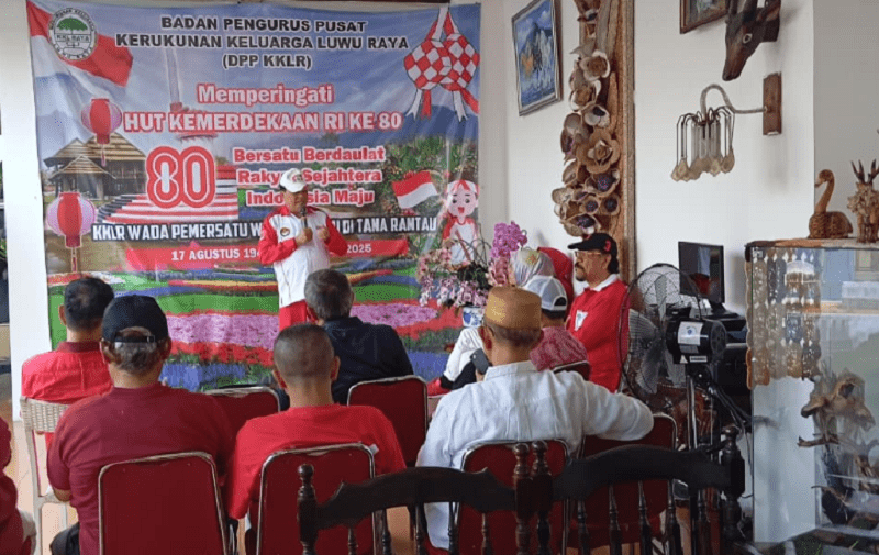 KKLR Gelar Semarak HUT Ke-80 RI di Jakarta, Pererat Silaturahmi Warga Luwu Raya Perantauan
