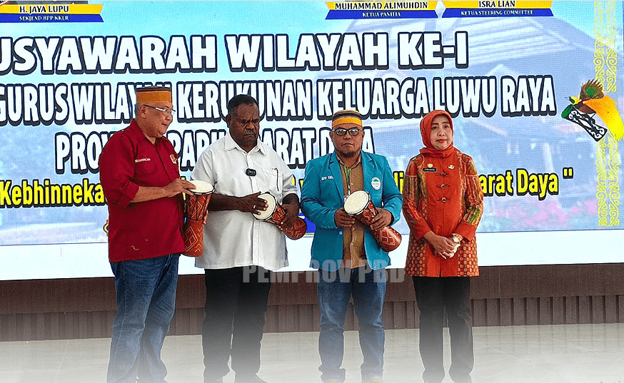 Pembukaan Musyawarah Wilayah (Muswil) ke-I Badan Pengurus Wilayah (BPW) Kerukunan Keluarga Luwu Raya (KKLR) Provinsi Papua Barat Daya