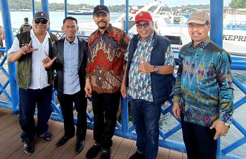 Arsyad Kasmar Ziarahi Jejak Leluhur Wija To Luwu di Pulau Penyengat