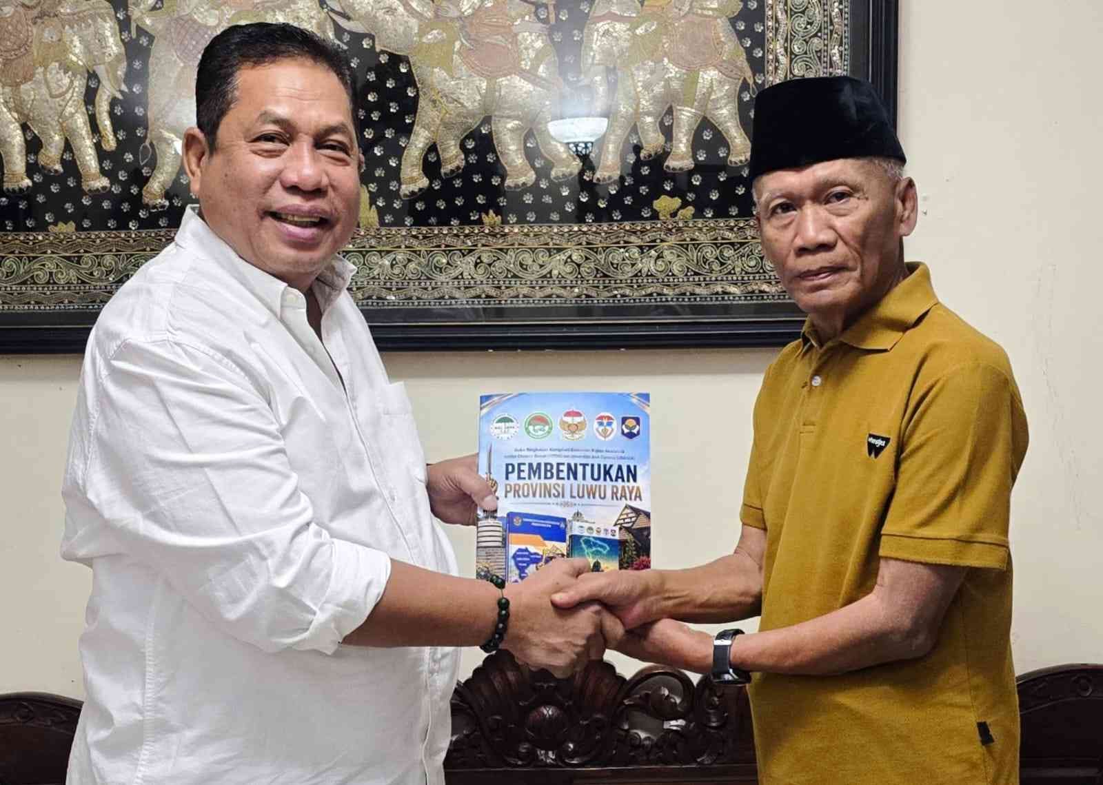 Pertemuan HSA dengan Datu Luwu XL